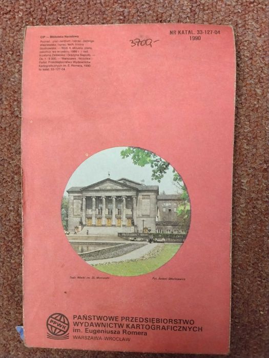 Poznań - plan centrum miasta