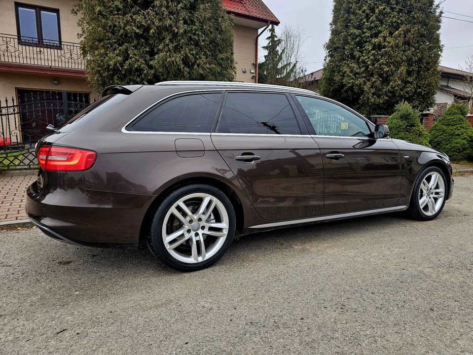Audi A4 Avant 2014r 2.0tdi 177KM Quattro PEŁNY S-LINE !!! Ładny Kolor !!! Serwis ASO