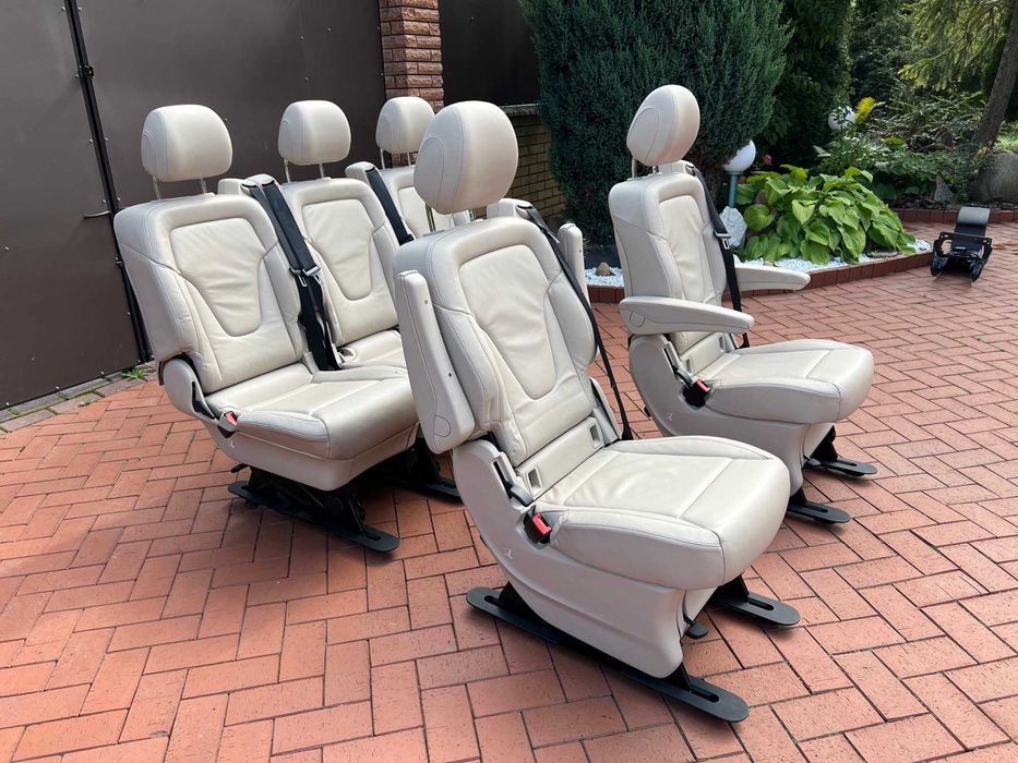 Cидіння салон сиденья Мерседес V-klasa Віто Vito Viano W447 Nappa 2025