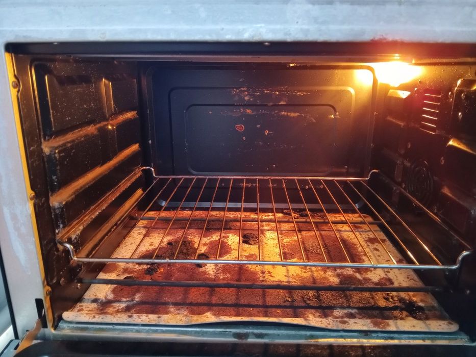 Forno Flama a funcionar