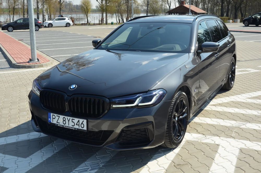 BMW Seria 5 Touring M Sport  (Face Lift) | 190 KM | VAT 23% | Bogate wyposażenie