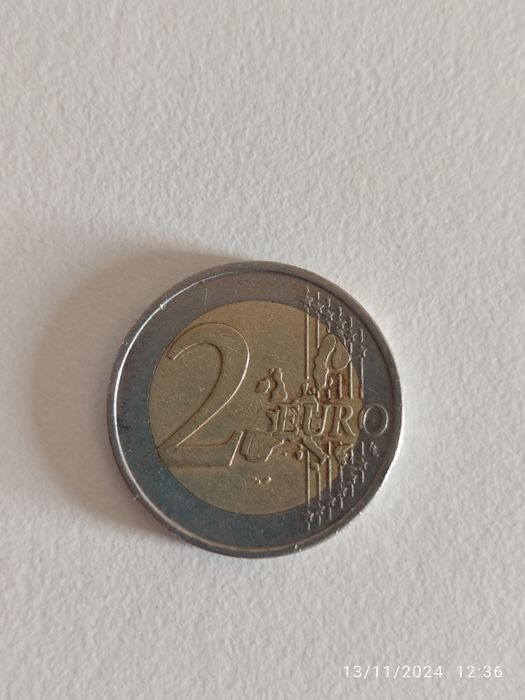 Moedas raras de 2€ e de 1€