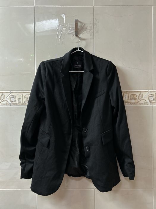 Blazer preto | Stradivarius | Tamanho S