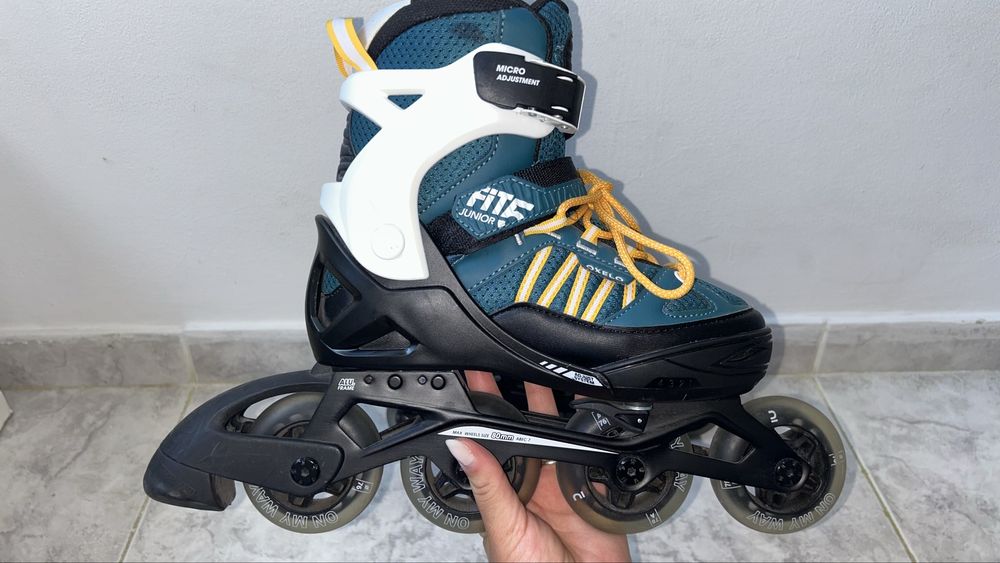 Patins em Linha FIT 5. Marca Oxelo.