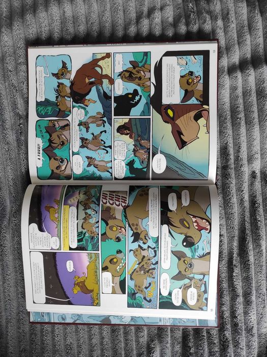 książka Król Lew Disney komiks część 1