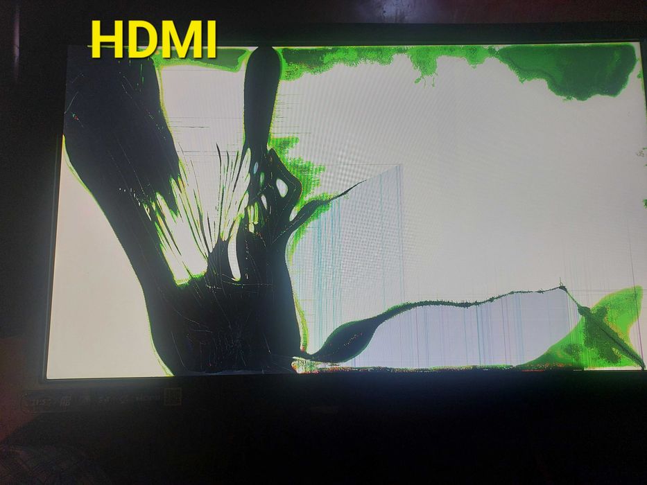 монітор 21,5" iiyama B2282HS на запчастини, матриця розбита