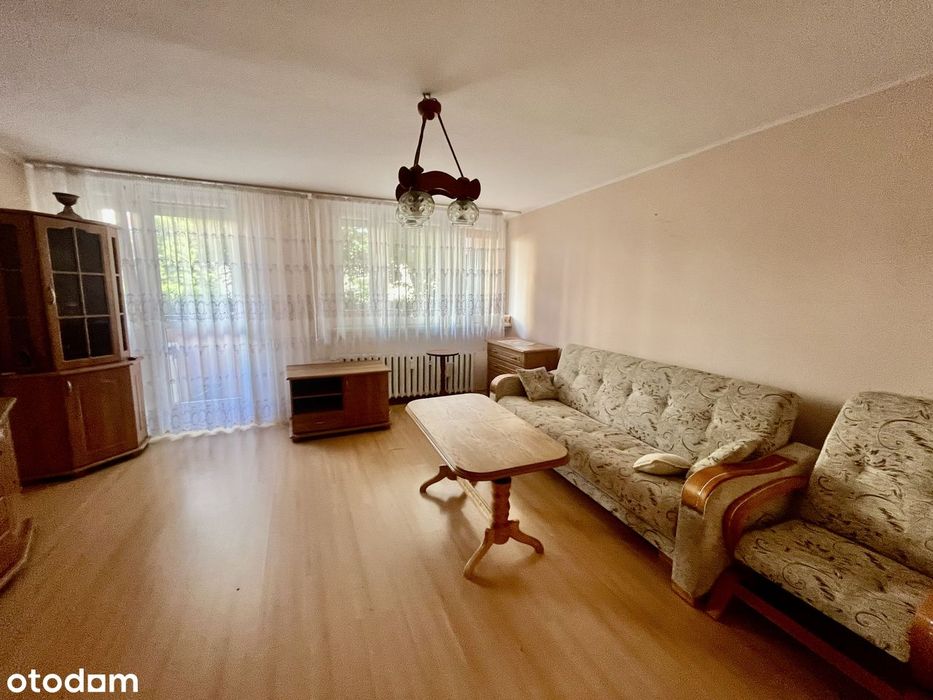 Mieszkanie 52m2 parter 2 pokoje plus balkon i piwnica