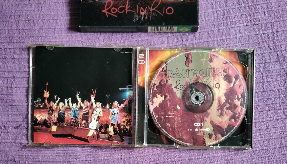Iron Maiden - Rock In Rio CD Duplo
