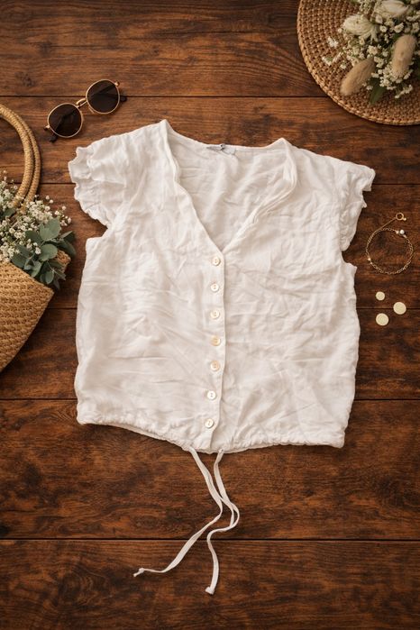 Bluzka letnia biała