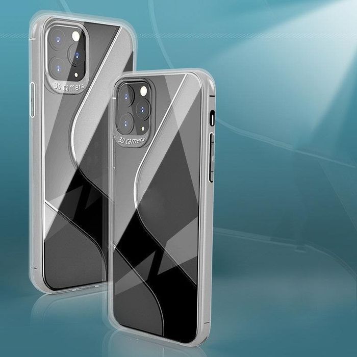 Elastyczne Etui  Do Huawei P40 Lite / Nova 7I / Nova 6 Se Niebieski