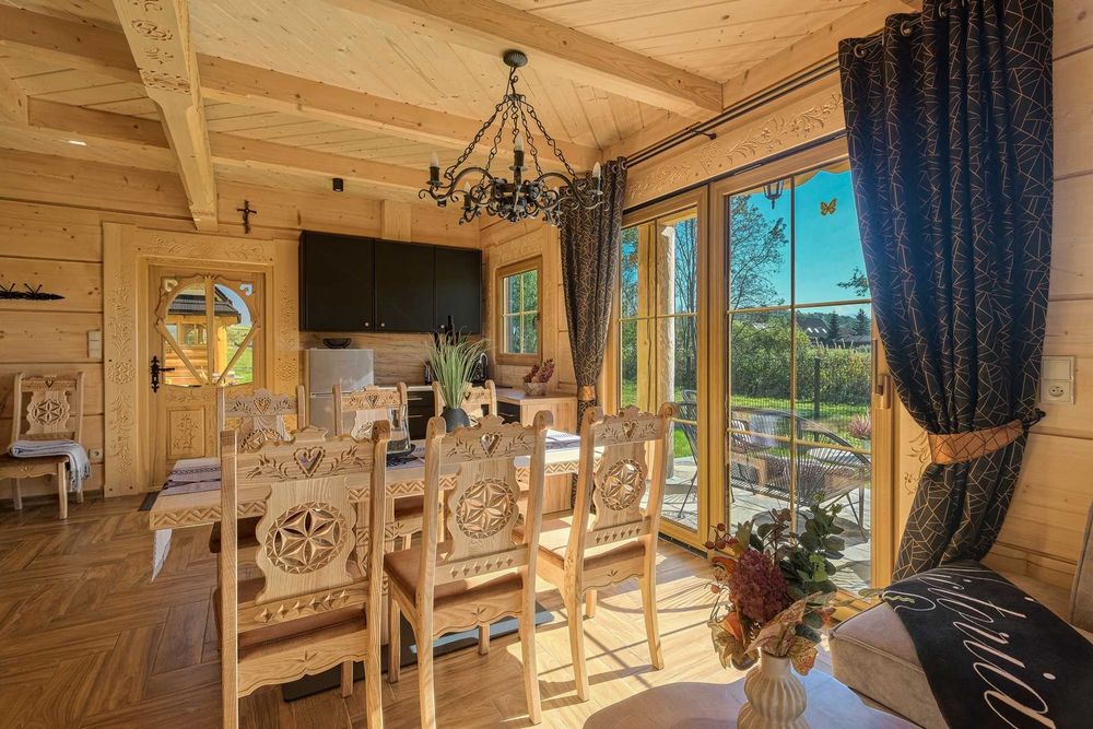 Domki w Chochołowie; balia, sauna, jacuzzi