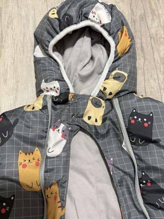 Комбінезон-кокон дитячий теплий від 0 до 1 року. Новий