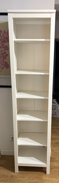 Regał Hemnes biała bejca