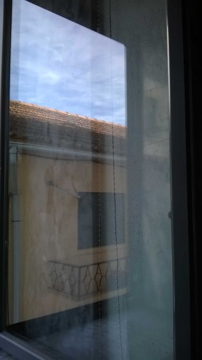 Janela em alumínio, vidro com corte térmico