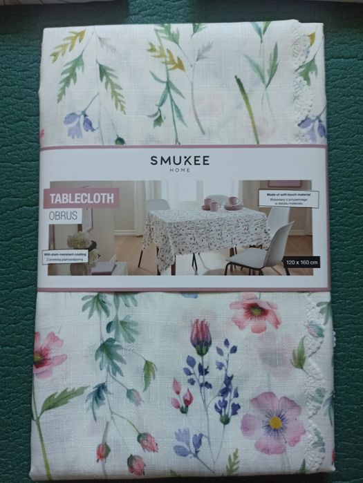 Zestaw : 3 obrusy Smukee Home 120x160