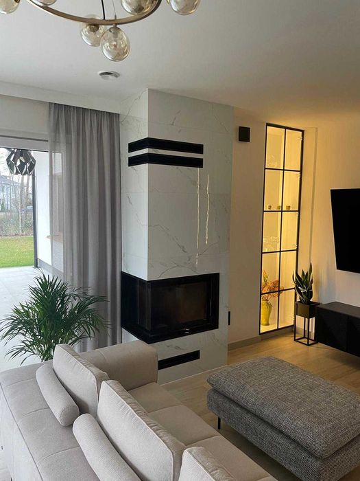 tani PIEC koza k6 ECO żeliwna z dolotem komin zewnętrzy izolowa MONTAŻ