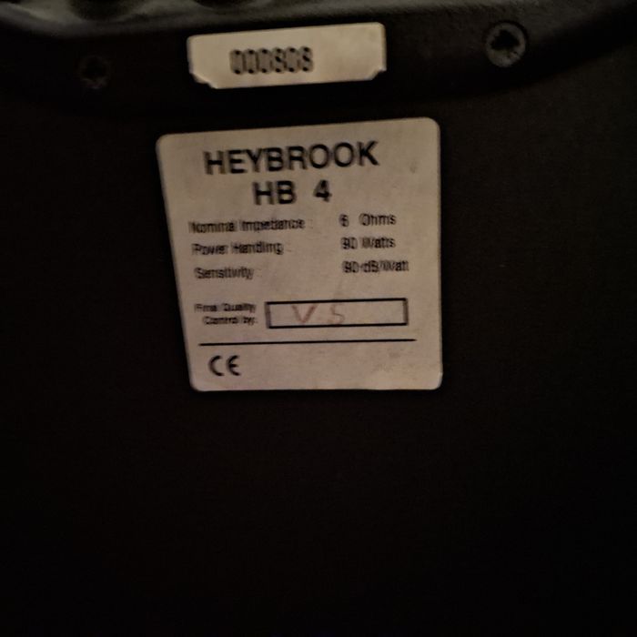 Heybrook HB4 kolumny podłogowe uszkodzone
