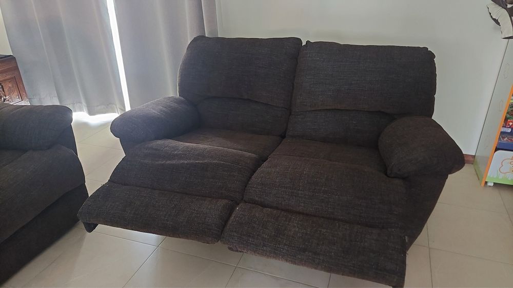 2 sofas chaise longue articulados
