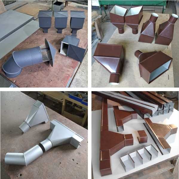 Жестянщик  -  різні  ВИРОБИ  з  БЛЯХИ  на  замовлення  -  вентиляція