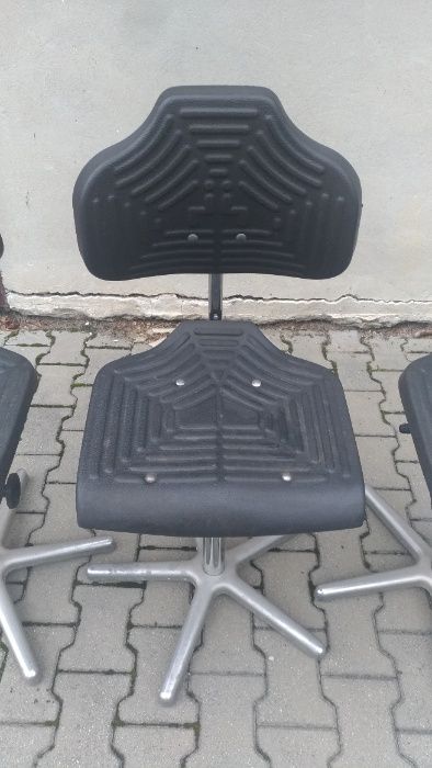 LÖW Fotel elektrostatyczny obrotowy techniczne krzesło ergonomiczne