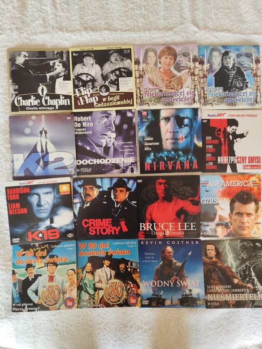 Kolekcja 70 filmów DVD+ gratis