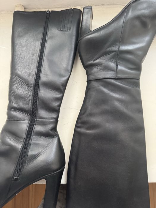Botas de cano alto pretas
