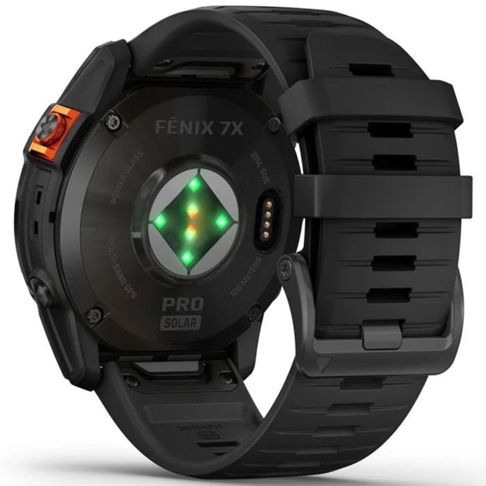 Годинник Garmin fenix 7X Pro Solar Edition 51mm Slate Gray Black Band