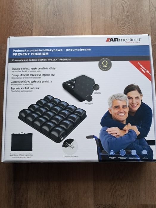 Nowa Poduszka Przeciwodleżynowa Pneumatyczna ArMedical Prevent Premium