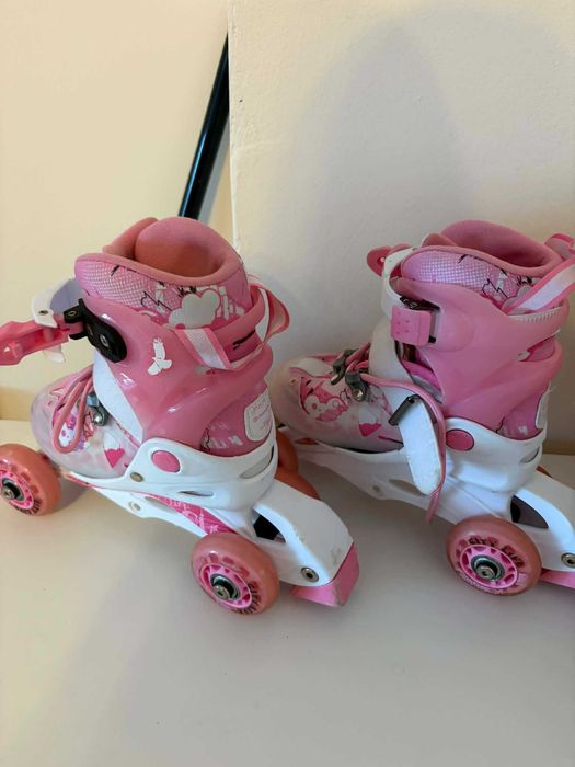 Rolko-wrotki 3w1 rozmiar 26-29 XS Raven