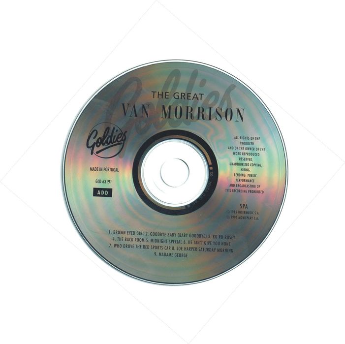 Van Morrison - The Great Van Morrison - CD Original