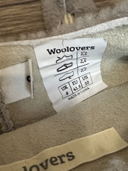 домашні балетки, капці з натуральної мʼякої овчини woolovers, нові