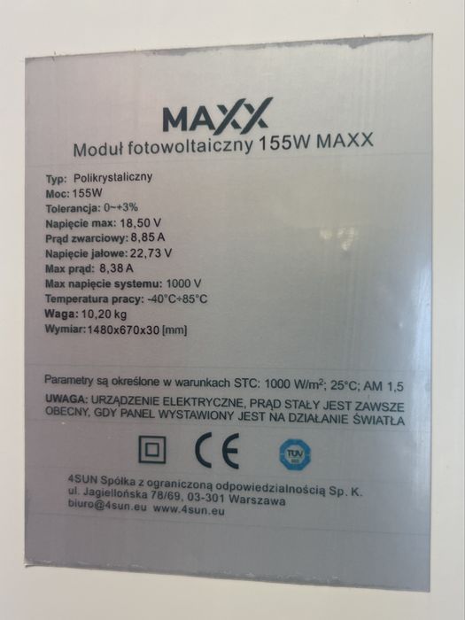 Zestaw solarny 100Ah 300W