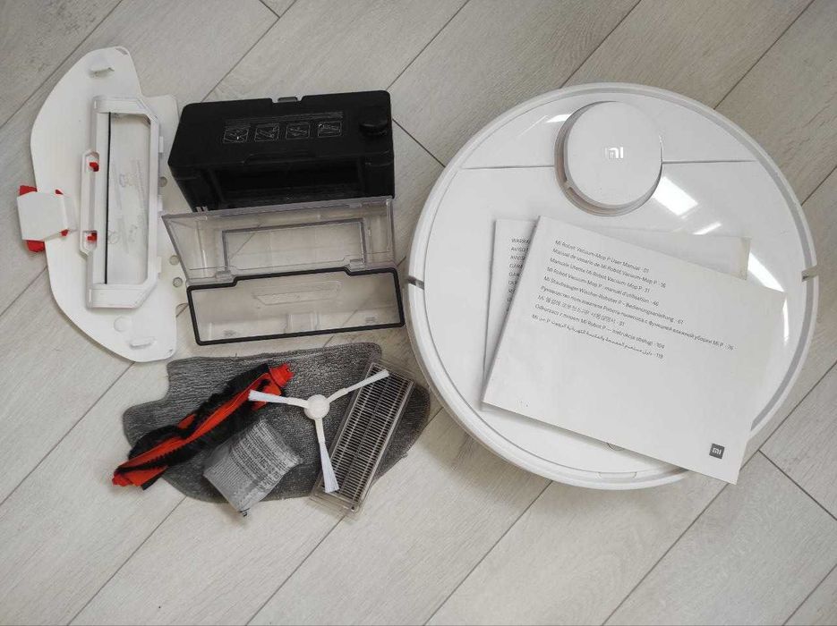 Робот-пилосос з функцією вологого прибирання Mi Robot Vacuum-Mop P