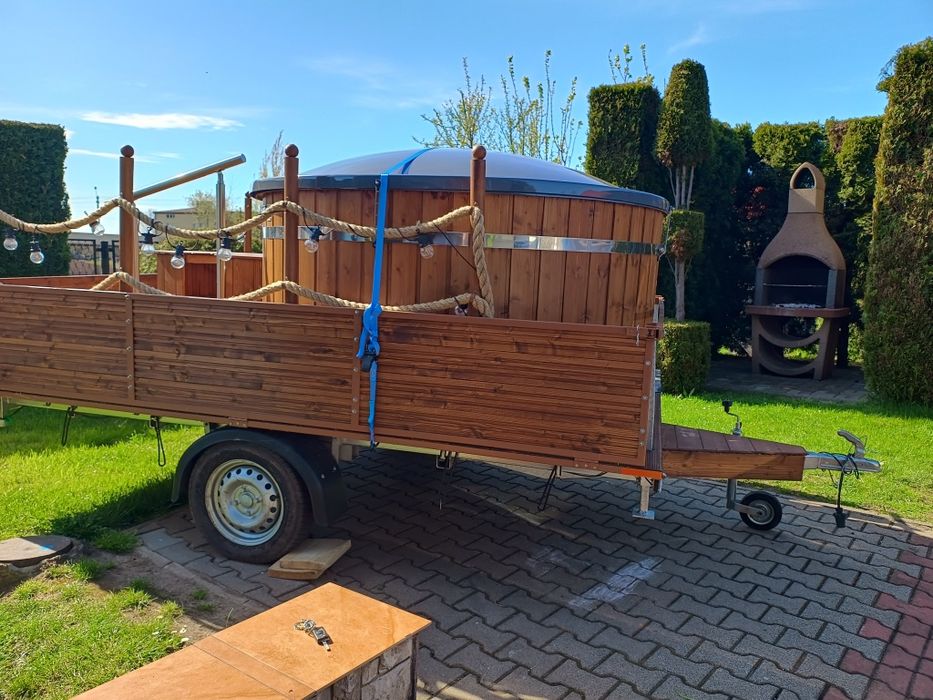 Mobilne spa, Jacuzzi, Bania, Ruska Bania, Balia, "NA WYNAJEM"