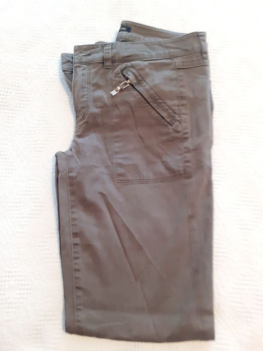 Calças caqui massimo dutti