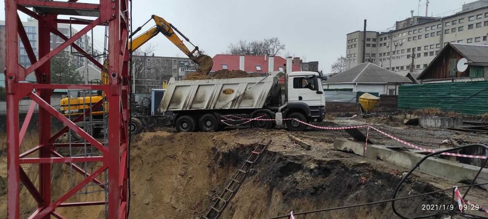 Послуги | Оренда екскаватор трактор JCB 3CX | самоскид гидромолот