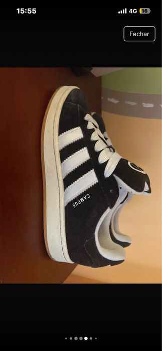 Campus preto, em bom estado