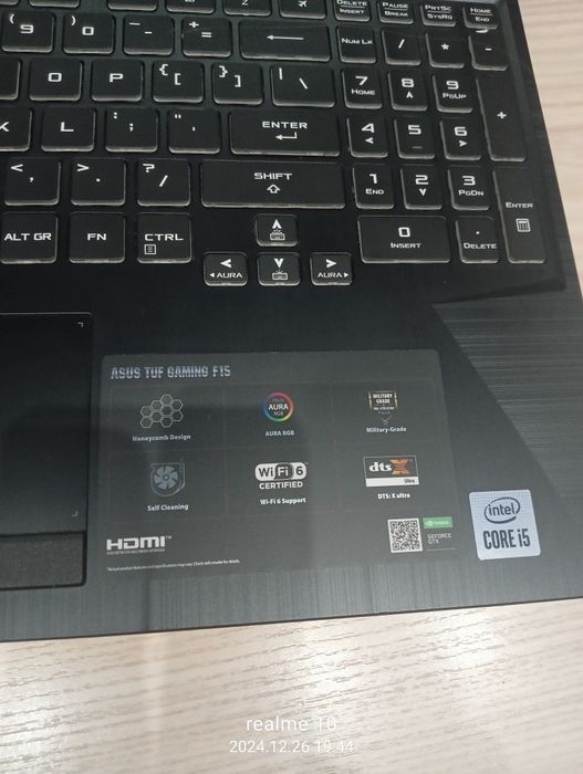 Laptop gamingowy lenowo Asus tuf gaming