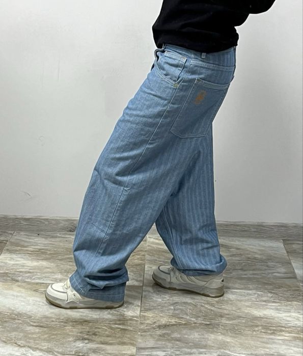 Нові широкі реп джинси BAGGY rap jeans широкие джинсы бегги fubu ecko