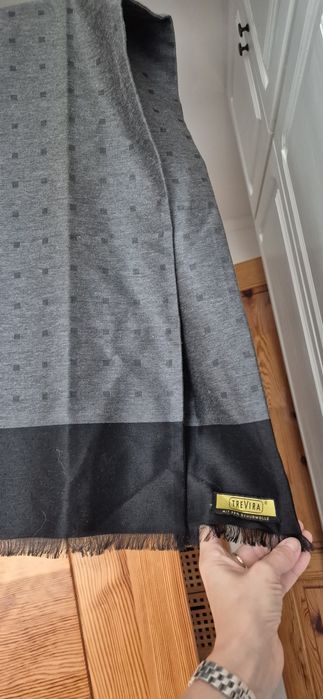 Ekskluzywny szalik do garnituru  superfine merino wool