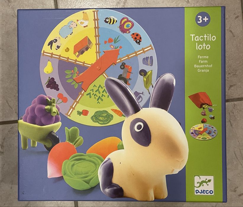 Djeco Tactilo Loto Farma