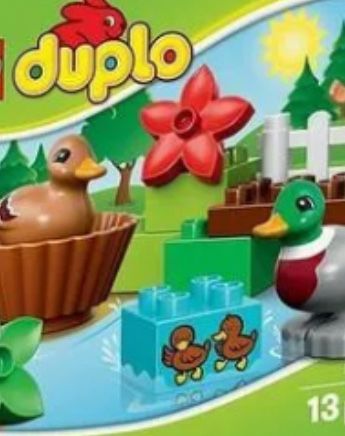 Lego duplo kaczki, klocki duplo kaczki 10581