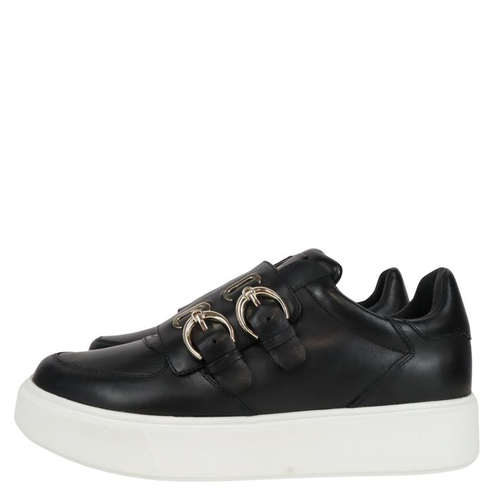 Buty damskie Aigner, trampki, rozmiar 41, czarne, skórzane, codzienne, sportowe SCH5414
