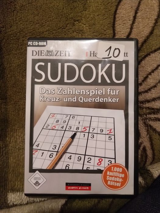 Sudoku gra Pc ver. Niemiecka.