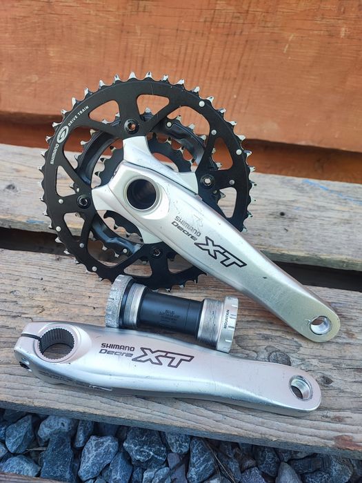 Korba rowerowa Shimano Deore XT M760 175mm Retro MTB
