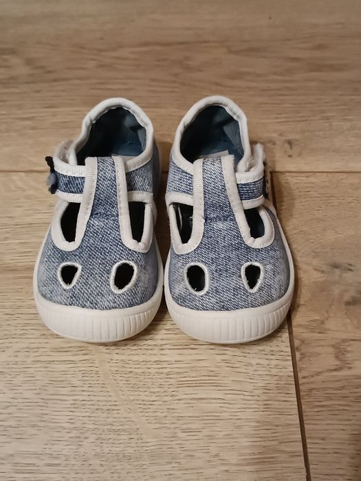 Kapcie superfit chłopiec 20 niebieskie