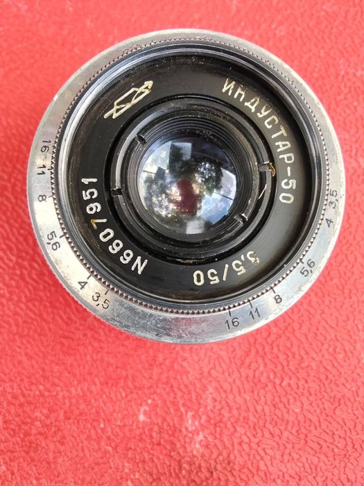 Продается объектив от советского фотоаппарата Индустар-50