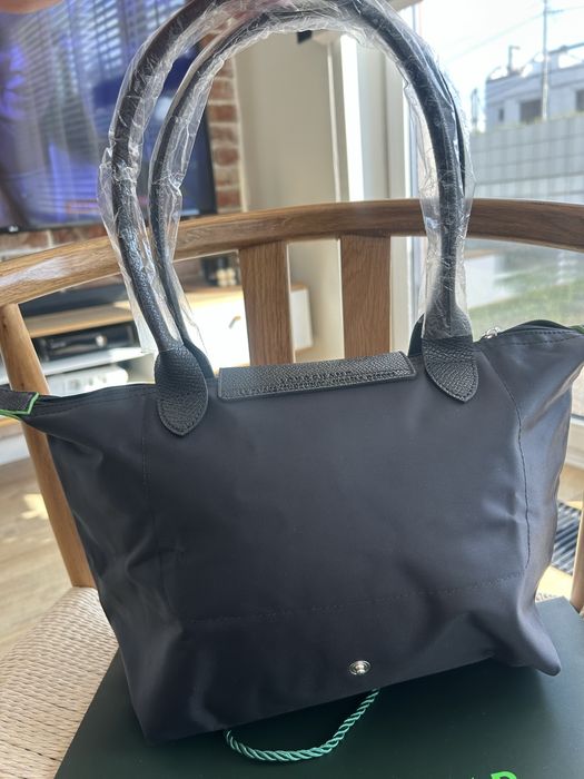 Torebka Longchamp cała czarna M
