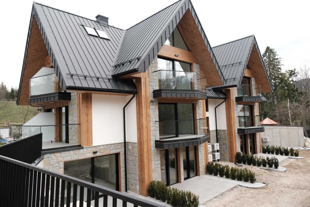 Kościelisko nowa inwestycja 45,93m + 61m+ogródek (budynek  odebrany  przez  PINB)
