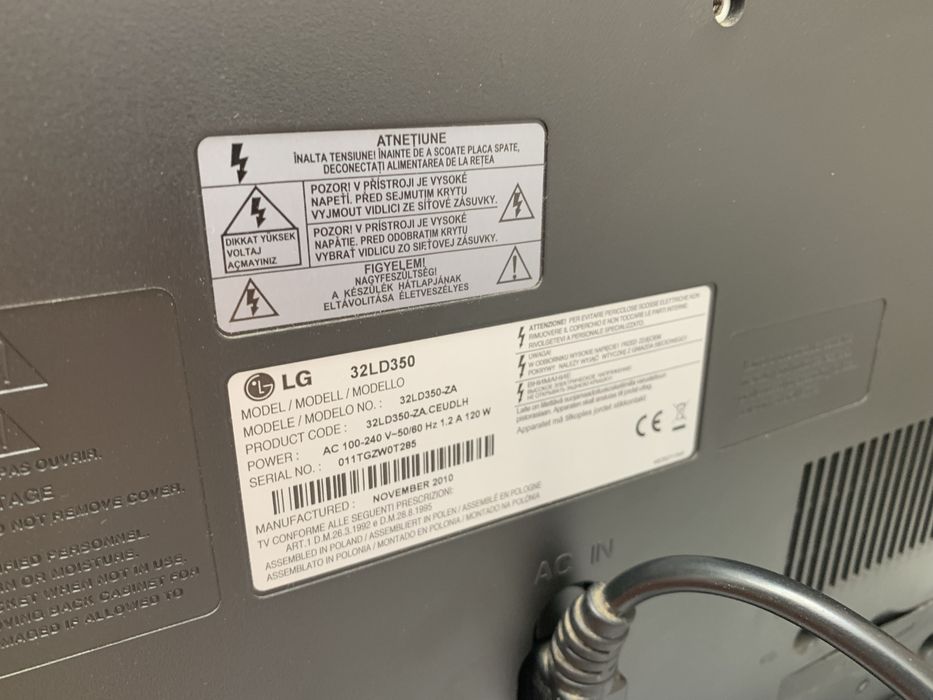 Televisão LED 32” LG